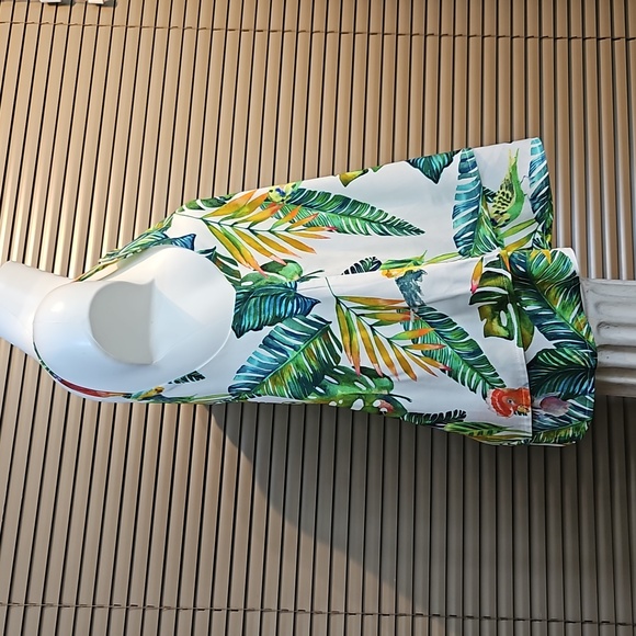 NWT Mexx tropical floral strap summer top, lined, viscose, 14 yrs fits UK 6-8-10 - Picture 4 of 17